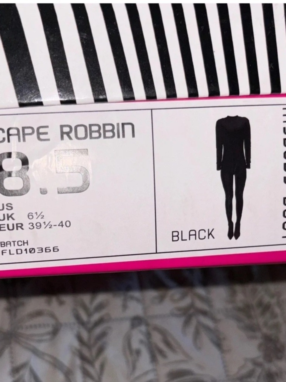 Cape Robbin Black Cat Suit With Built In Boots
